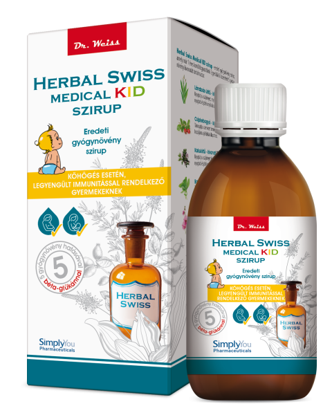 HERBAL SWISS Medical KID szirup 150 ml