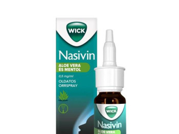 Nasivin Aloe Vera és Mentol 0,5 mg/ml oldatos orrspray 15 ml
