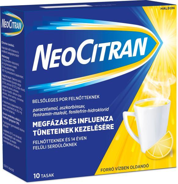 Neo Citran belsőleges por felnőtteknek, 10x