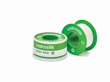 Leukosilk 2,5cm x 4,6m 