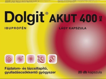 Dolgit AKUT 400 mg lágy kapszula 20x