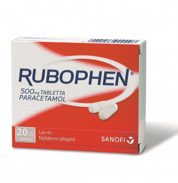 Rubophen 500 mg tabletta, 20x