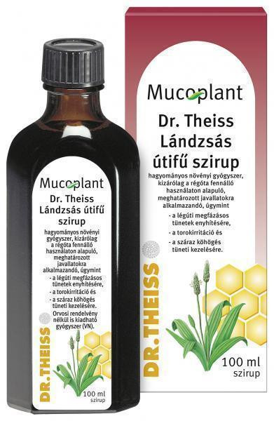 Mucoplant Dr. Theiss Lándzsás útifű szirup 100 ml