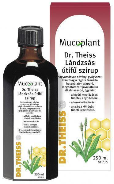 Mucoplant Dr. Theiss Lándzsás útifű szirup 250 ml