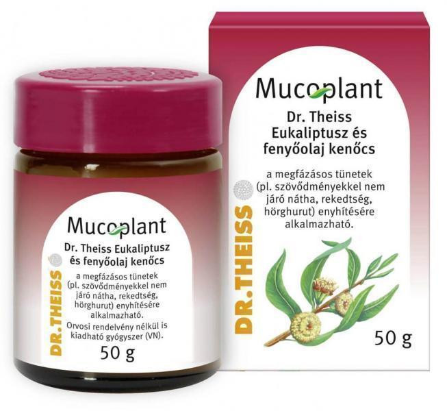 Mucoplant Dr. Theiss Eukaliptusz és fenyőolaj kenőcs 50 g