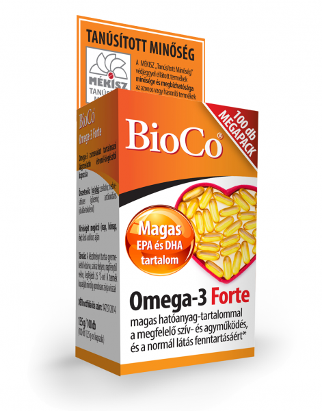 BioCo Omega-3 Forte MEGAPACK 100 db kapszula