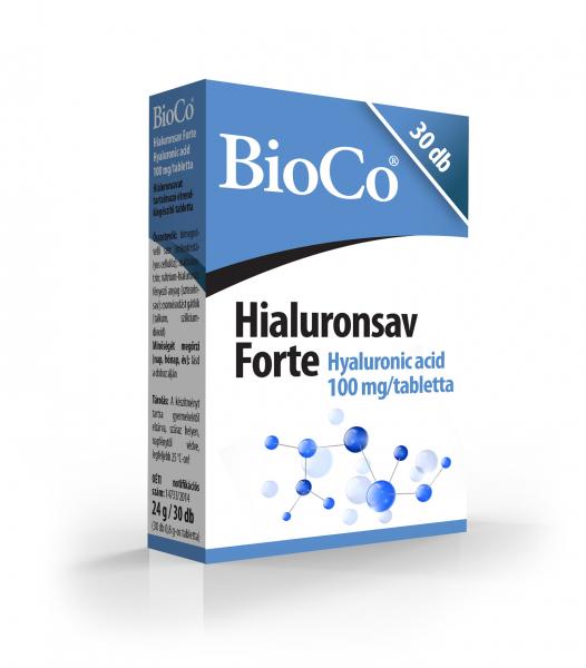 BioCo Hialuronsav Forte 30 db tabletta