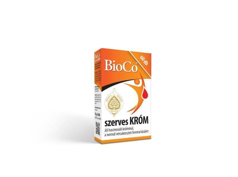 BioCo szerves KRÓM 60 db tabletta