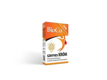 BioCo szerves KRÓM 60 db tabletta
