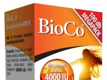 BioCo D3-vitamin Forte 4000 IU MEGAPACK 100 db tabletta