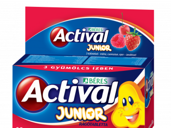 Actival Junior rágótabletta, 60 db