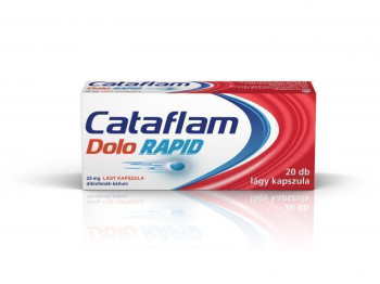 Cataflam Dolo Rapid  25 mg lágy kapszula, 20x