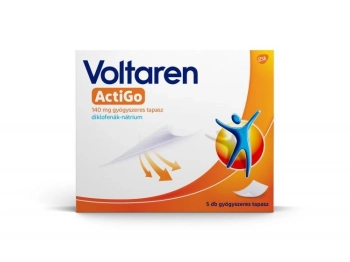 Voltaren ActiGo 140 mg gygyszeres tapasz, 5x