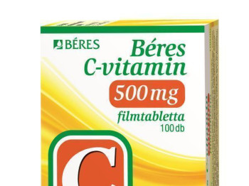 Béres C-vitamin 500 mg filmtabletta, 100 db