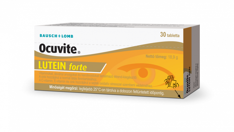 Ocuvite Lutein forte tabletta, 30 db