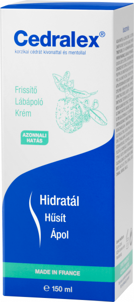 CEDRALEX FRISSÍTŐ LÁBÁPOLÓ KRÉM 150ML