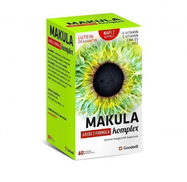 Makula komplex AREDS 2 FORMULA étrend-kiegészítő kapszula, 60x
