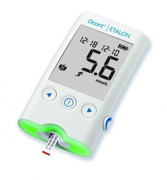 DCONT® ETALON Vércukormérő készlet, 1 db