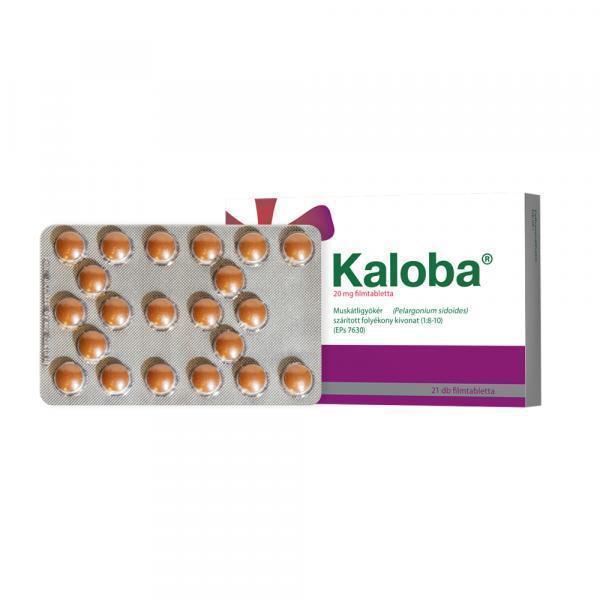 Kaloba 20 mg filmtabletta, 21X