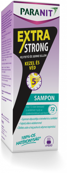 Paranit Extra Strong Sampon 200ml + fésű