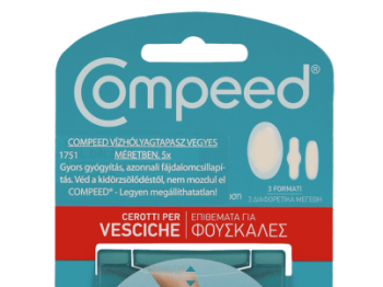 ArchívCompeed vízhólyagtapasz vegyes méretben 5x