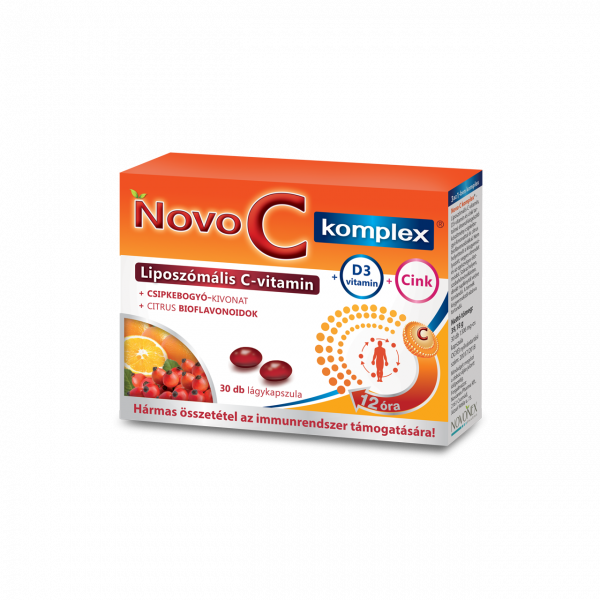 Novo C® komplex liposzómás retard C-vitamin 30x