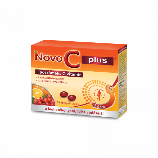 Novo C® plus liposzómás retard C-vitamin 30x