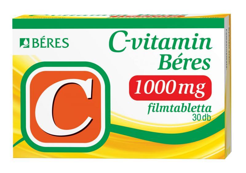 C-vitamin Béres  1000 mg filmtabletta, 30 db