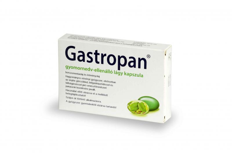 Gastropan gyomornedv-ellenálló lágy kapszula, 14 db