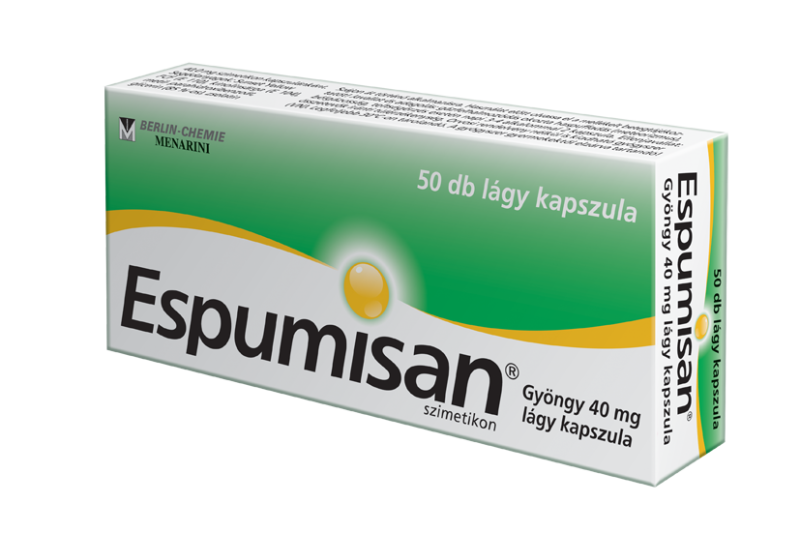 ESPUMISAN GYÖNGY 40MG LÁGY KAPSZULA 