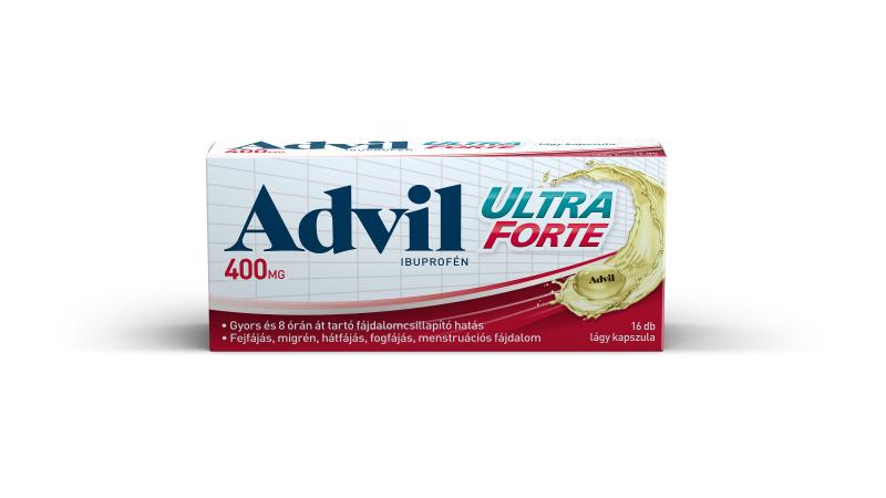 Advil Ultra Forte lágy kapszula, 16x