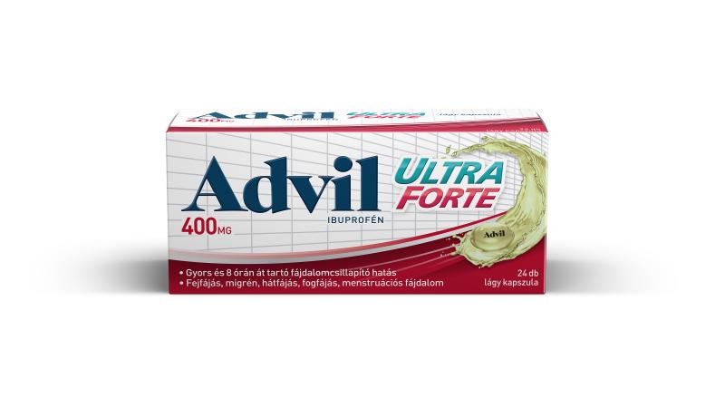 Advil Ultra Forte lágy kapszula, 24x
