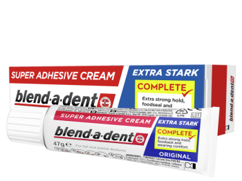 Blend-a-dent Extra erős original műfogsorragasztó 47g