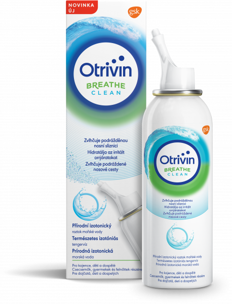 Otrivin Breathe Clean tengervizes orrspray, 100 ml