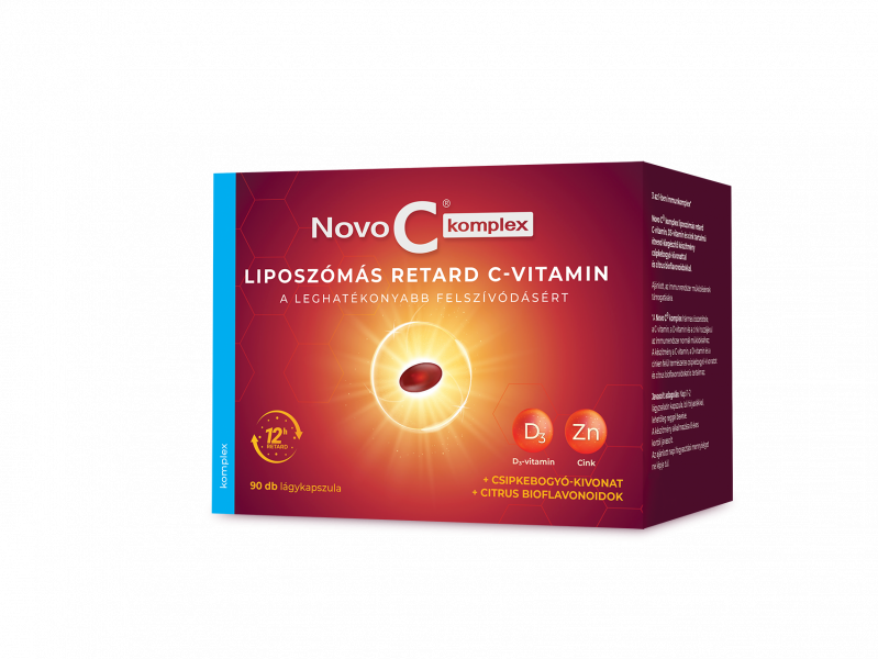 Novo C® komplex liposzómás retard C-vitamin 90x