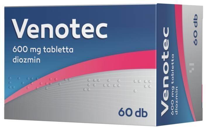 Venotec 600 mg tabletta, 60 db
