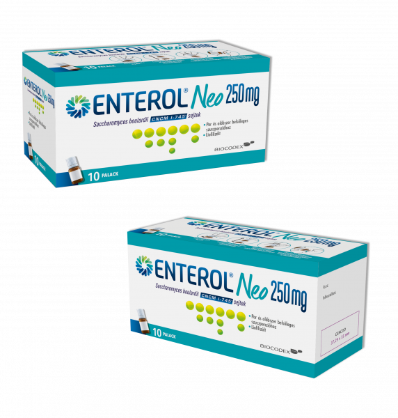 Enterol Neo 250 mg por és oldószer belsőleges szuszpenzióhoz 10x