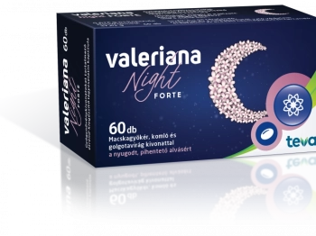 Valeriana Night Forte gygynvnykivonatokat tartalmaz trend-kiegszt lgyzselatin kapszula 60x