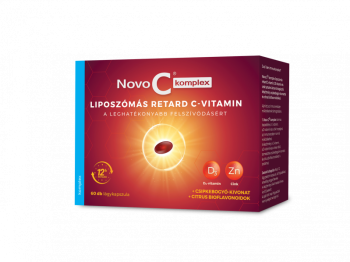 Novo C® komplex - Liposzómás Retard C-vitamin, D3-vitamin és cink 60x