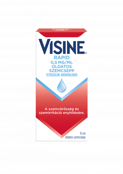 Visine® Rapid 0,5 mg/ml oldatos szemcsepp 15 ml
