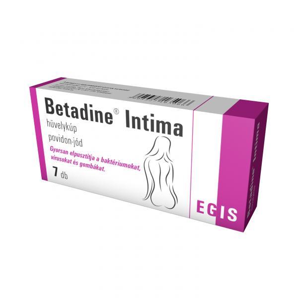 Betadine® Intima hüvelykúp 7x 