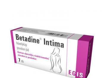 Betadine® Intima hüvelykúp 7x 