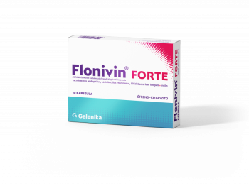 Flonivin® FORTE élőflórát és inulint tartalmazó étrend-kiegészítő kapszula, 10 db