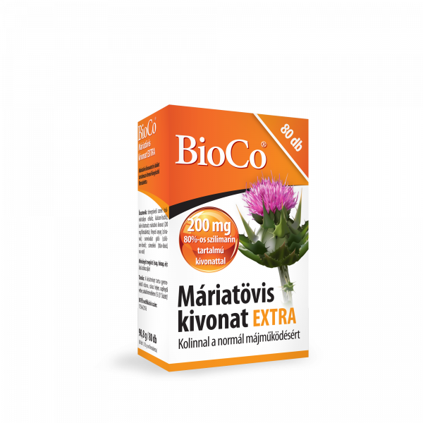 BioCo Máriatövis kivonat EXTRA 80 db filmtabletta