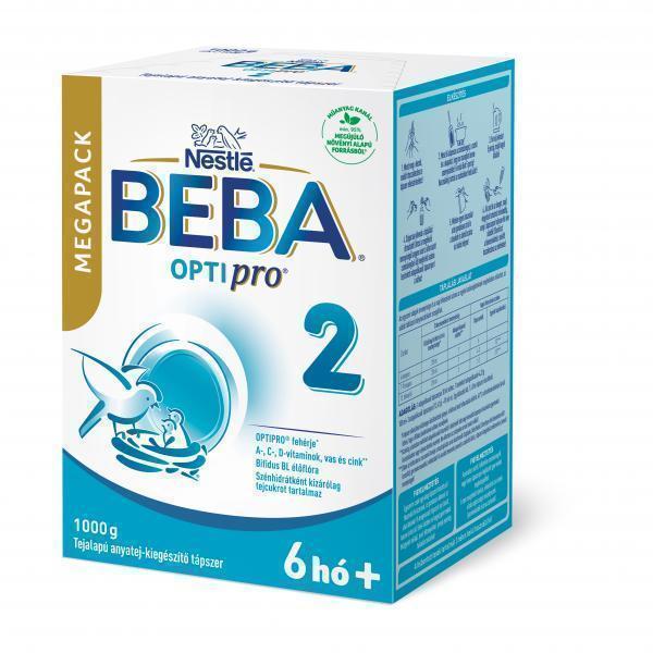 BEBA Optipro 2 tejalapú anyatej-kiegészítő tápszer 6 hónapos kortól 1000 g