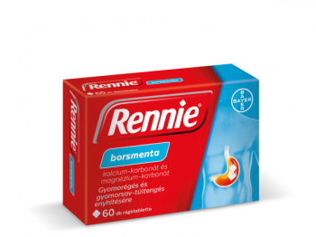 Rennie rágótabletta, 60 db
