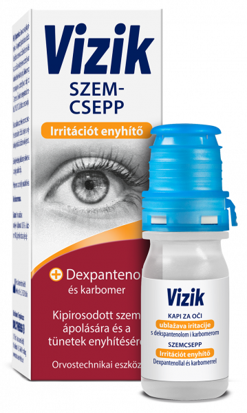 Vizik szemcsepp Irritációt enyhítő 10 ml