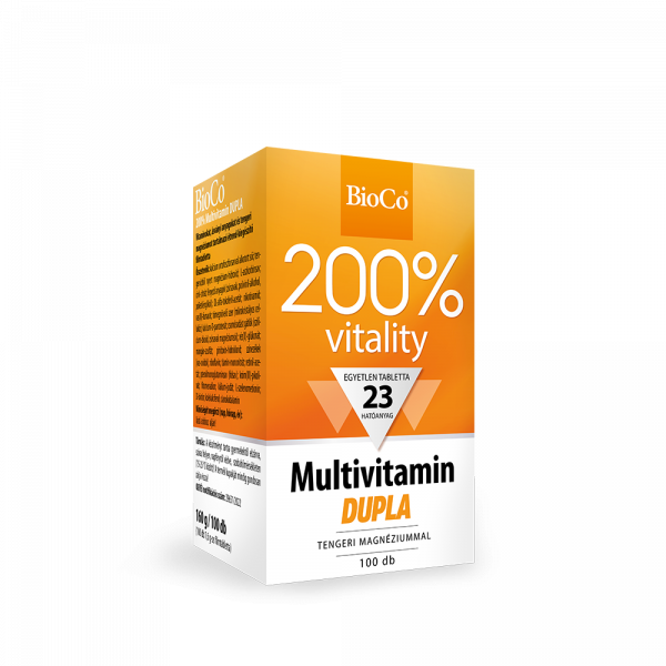 BioCo 200% Multivitamin DUPLA 100 db filmtabletta